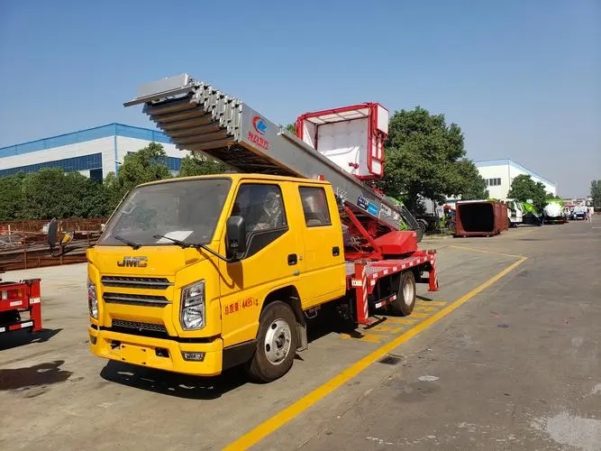 坊子附近云梯车出租 砂石搬运